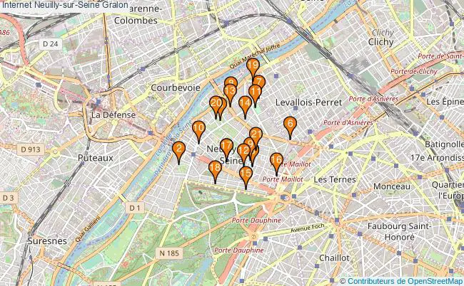 plan Internet Neuilly-sur-Seine Associations Internet Neuilly-sur-Seine : 28 associations
