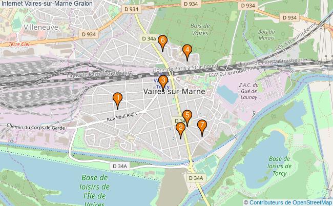 plan Internet Vaires-sur-Marne Associations Internet Vaires-sur-Marne : 6 associations