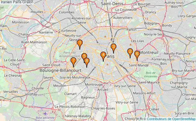 plan Iranien Paris Associations iranien Paris : 9 associations