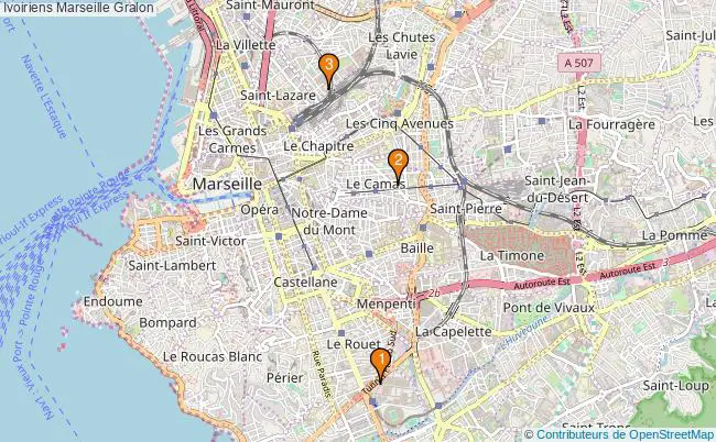 plan Ivoiriens Marseille Associations ivoiriens Marseille : 4 associations