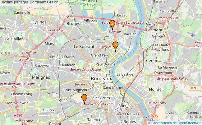 plan Jardins partagés Bordeaux Associations jardins partagés Bordeaux : 3 associations