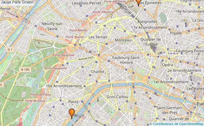 plan Jauge Paris Associations jauge Paris : 3 associations
