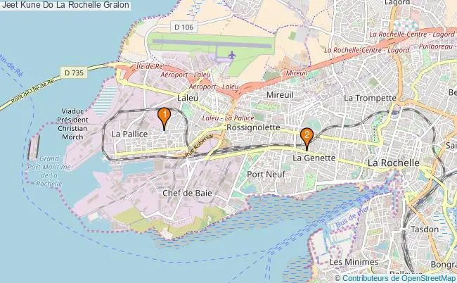 plan Jeet Kune Do La Rochelle Associations Jeet Kune Do La Rochelle : 2 associations