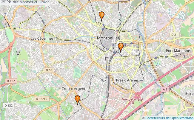 plan Jeu de rôle Montpellier Associations jeu de rôle Montpellier : 5 associations