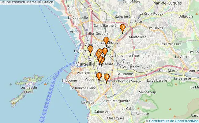 plan Jeune création Marseille Associations jeune création Marseille : 13 associations