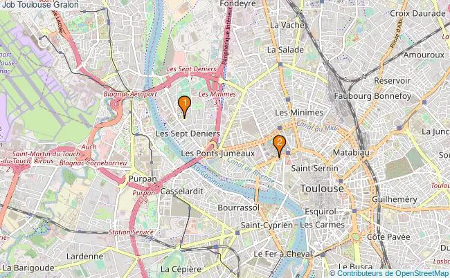 plan Job Toulouse Associations job Toulouse : 3 associations