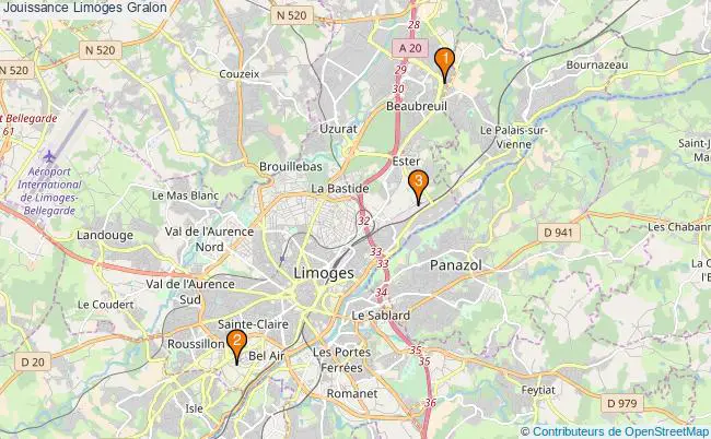 plan Jouissance Limoges Associations Jouissance Limoges : 3 associations