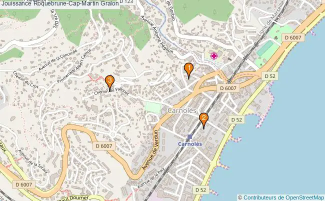 plan Jouissance Roquebrune-Cap-Martin Associations Jouissance Roquebrune-Cap-Martin : 3 associations