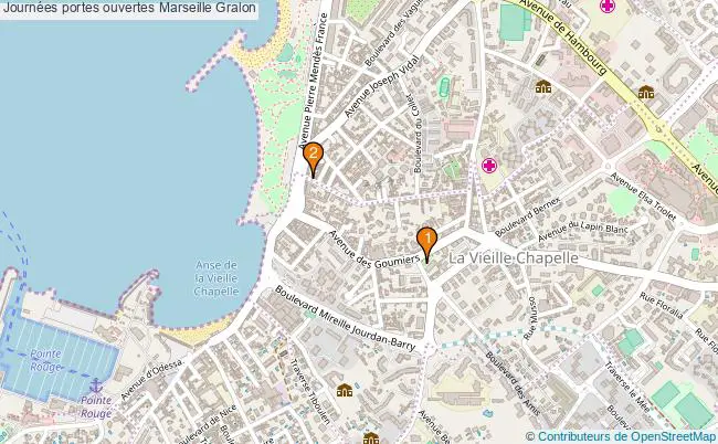 plan Journées portes ouvertes Marseille Associations Journées portes ouvertes Marseille : 3 associations