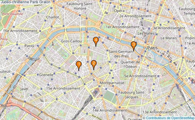 plan Judéo-chrétienne Paris Associations judéo-chrétienne Paris : 3 associations