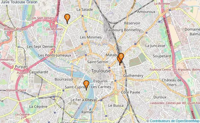 plan Juive Toulouse Associations juive Toulouse : 5 associations