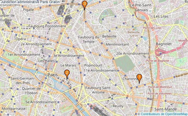 plan Juridiction administrative Paris Associations juridiction administrative Paris : 3 associations