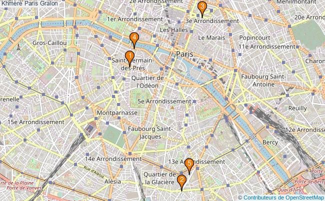 plan Khmère Paris Associations khmère Paris : 7 associations