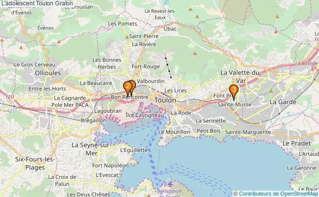 plan L'adolescent Toulon Associations l'adolescent Toulon : 4 associations