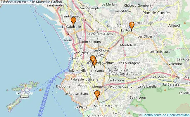 plan L'association cultuelle Marseille Associations l'association cultuelle Marseille : 4 associations