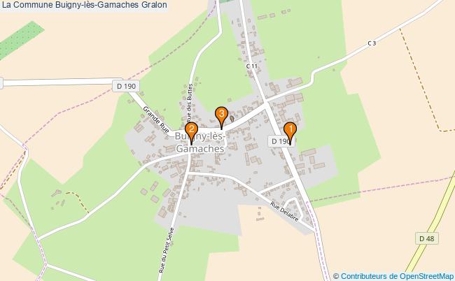 plan La Commune Buigny-lès-Gamaches Associations La Commune Buigny-lès-Gamaches : 3 associations
