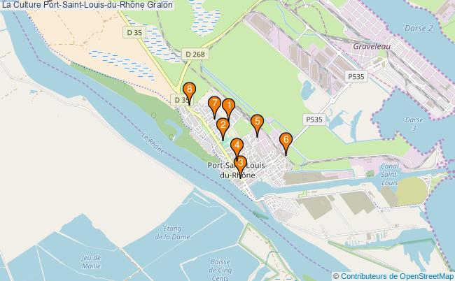 plan La Culture Port-Saint-Louis-du-Rhône Associations La Culture Port-Saint-Louis-du-Rhône : 8 associations