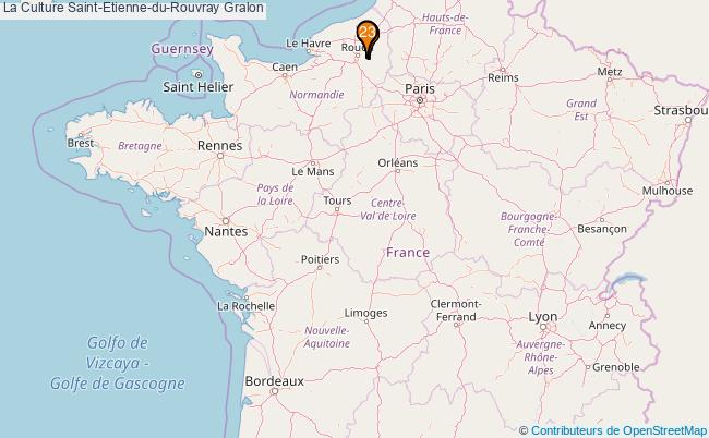 plan La Culture Saint-Etienne-du-Rouvray Associations La Culture Saint-Etienne-du-Rouvray : 26 associations