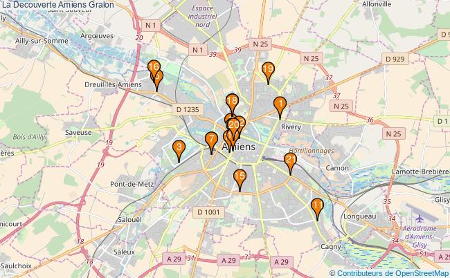 plan La Decouverte Amiens Associations La Decouverte Amiens : 21 associations