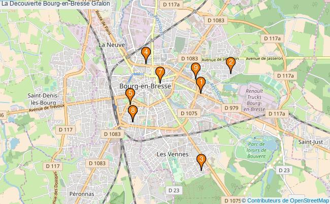 plan La Decouverte Bourg-en-Bresse Associations La Decouverte Bourg-en-Bresse : 8 associations