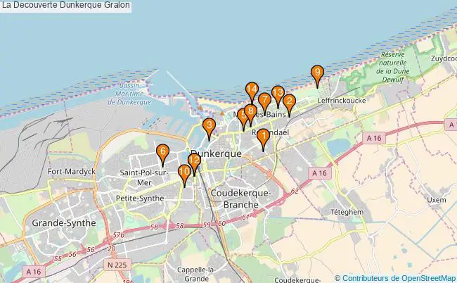 plan La Decouverte Dunkerque Associations La Decouverte Dunkerque : 12 associations