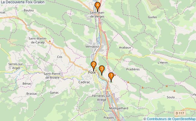 plan La Decouverte Foix Associations La Decouverte Foix : 4 associations