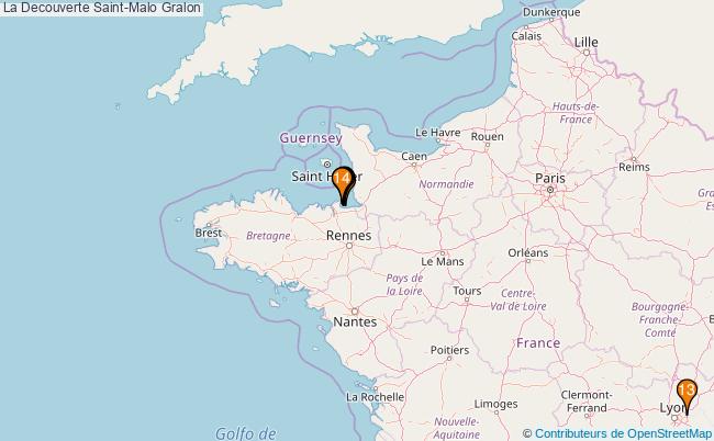 plan La Decouverte Saint-Malo Associations La Decouverte Saint-Malo : 14 associations