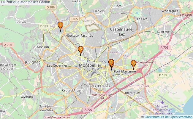plan La Politique Montpellier Associations La Politique Montpellier : 7 associations