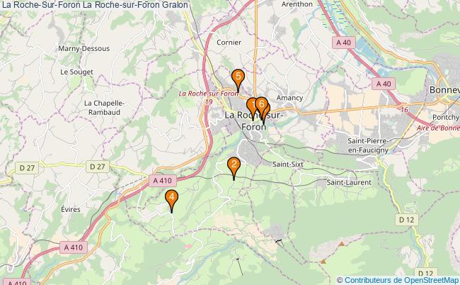 plan La Roche-Sur-Foron La Roche-sur-Foron Associations La Roche-Sur-Foron La Roche-sur-Foron : 8 associations