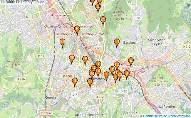 plan La Santé Chambéry Associations La Santé Chambéry : 24 associations
