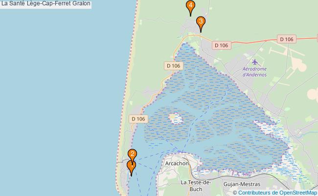 plan La Santé Lège-Cap-Ferret Associations La Santé Lège-Cap-Ferret : 5 associations