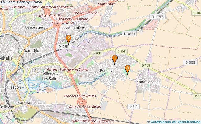 plan La Santé Périgny Associations La Santé Périgny : 4 associations
