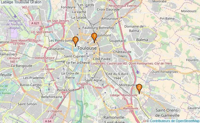 plan Labège Toulouse Associations Labège Toulouse : 3 associations