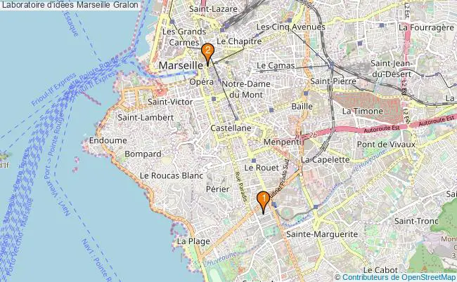 plan Laboratoire d'idées Marseille Associations laboratoire d'idées Marseille : 4 associations