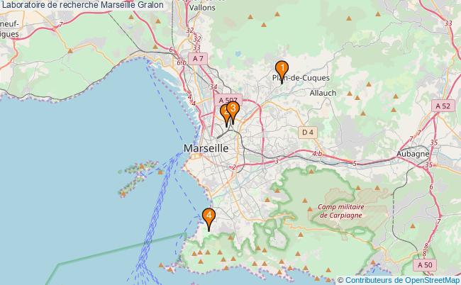 plan Laboratoire de recherche Marseille Associations laboratoire de recherche Marseille : 4 associations