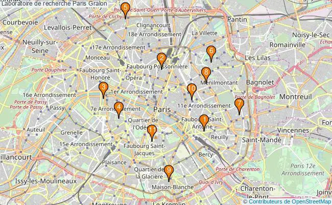 plan Laboratoire de recherche Paris Associations laboratoire de recherche Paris : 15 associations
