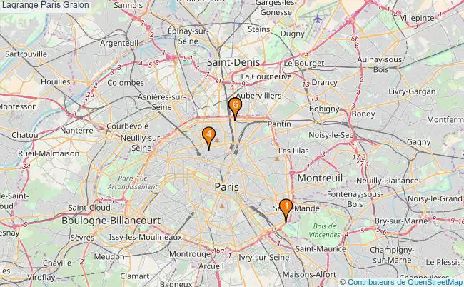 plan Lagrange Paris Associations Lagrange Paris : 6 associations