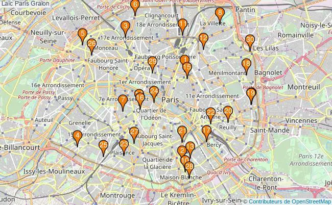 plan Laïc Paris Associations laïc Paris : 34 associations
