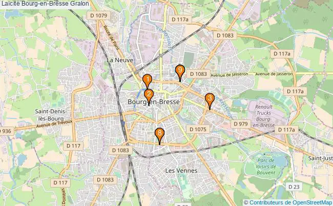 plan Laïcité Bourg-en-Bresse Associations laïcité Bourg-en-Bresse : 10 associations
