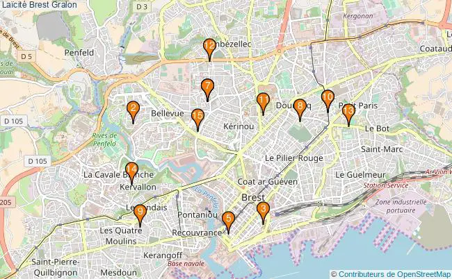 plan Laïcité Brest Associations laïcité Brest : 17 associations