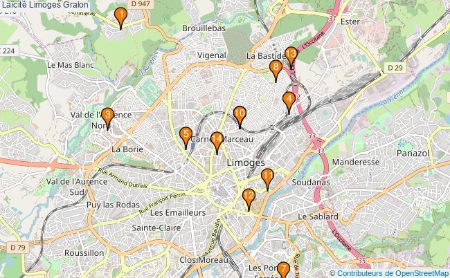 plan Laïcité Limoges Associations laïcité Limoges : 18 associations