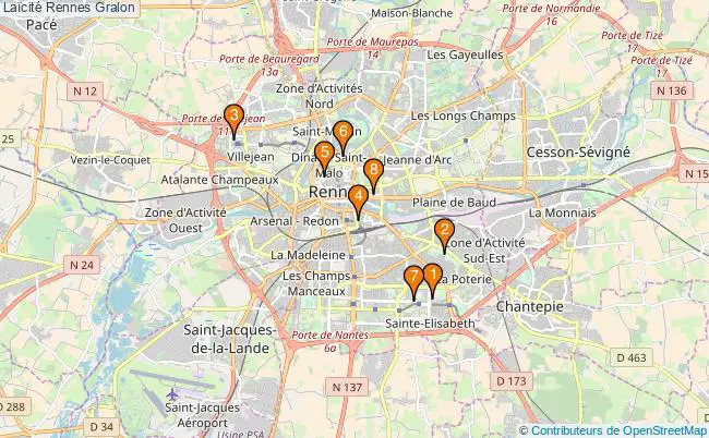 plan Laïcité Rennes Associations laïcité Rennes : 10 associations