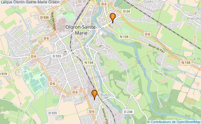 plan Laïque Oloron-Sainte-Marie Associations laïque Oloron-Sainte-Marie : 2 associations