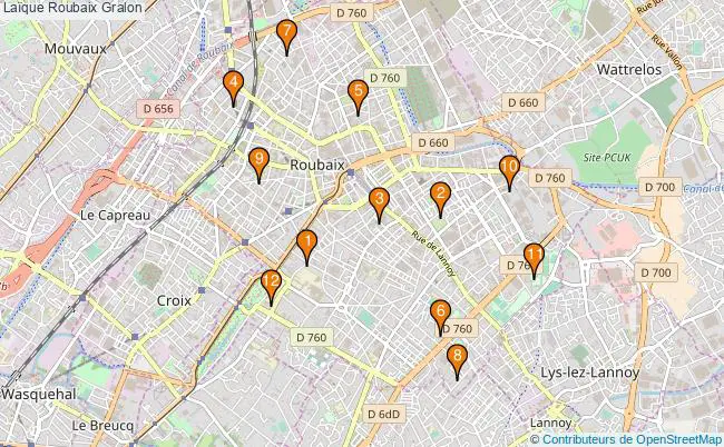 plan Laïque Roubaix Associations laïque Roubaix : 12 associations