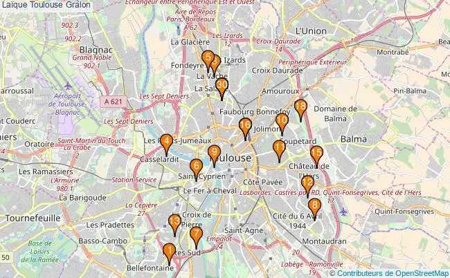 plan Laïque Toulouse Associations laïque Toulouse : 66 associations