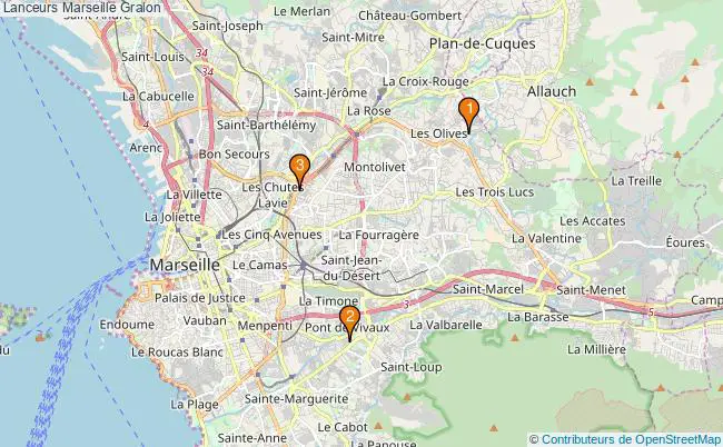 plan Lanceurs Marseille Associations lanceurs Marseille : 4 associations