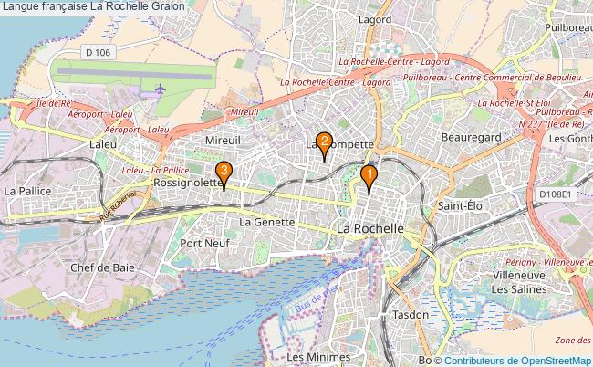 plan Langue française La Rochelle Associations langue française La Rochelle : 4 associations