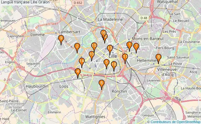 plan Langue française Lille Associations langue française Lille : 20 associations