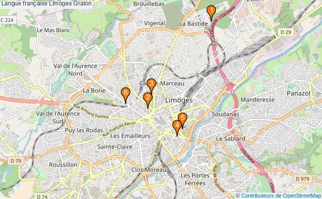 plan Langue française Limoges Associations langue française Limoges : 7 associations