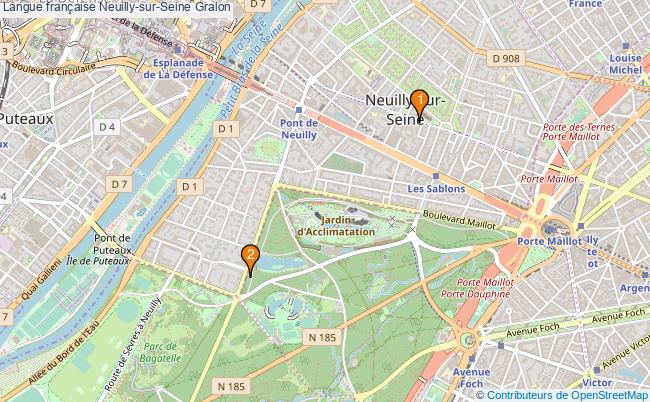 plan Langue française Neuilly-sur-Seine Associations langue française Neuilly-sur-Seine : 5 associations